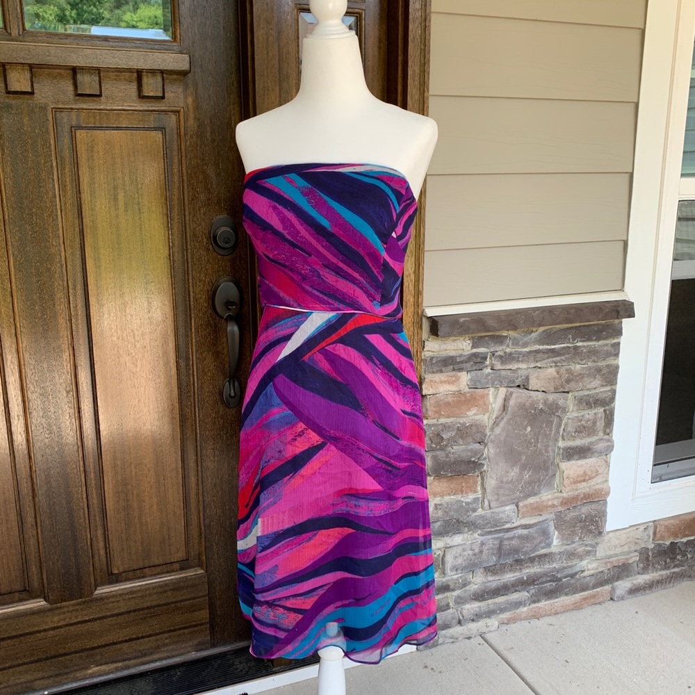 BANANA REPUBLIC strapless dress